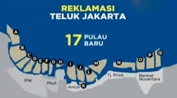 Menko Maritim Resmi Cabut Moratorium 17 Pulau Reklamasi Teluk Jakarta