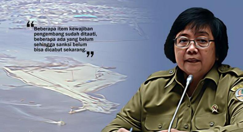 Akui Ditemui Anies, Menteri LHK Minta Ditata Ulang Pemanfaatan Pulau Reklamasi